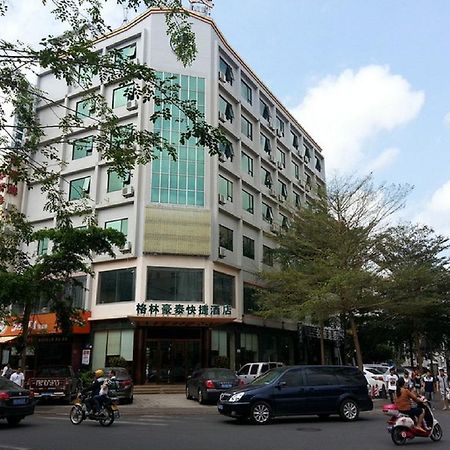Greentree Inn Sanya He Ping Street Hotel Eksteriør bilde
