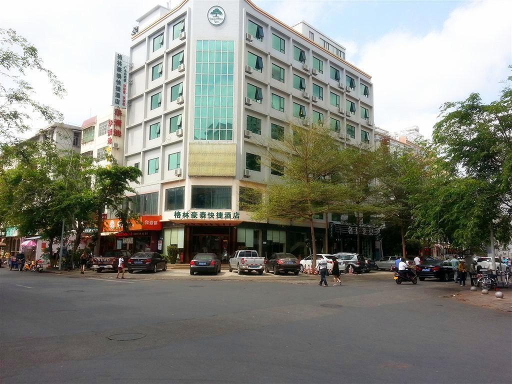 Greentree Inn Sanya He Ping Street Hotel Eksteriør bilde