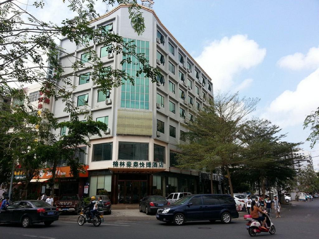 Greentree Inn Sanya He Ping Street Hotel Eksteriør bilde